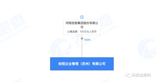 同程控股新設(shè)企業(yè)管理公司，注冊(cè)資本100萬(wàn)元加碼管理布局